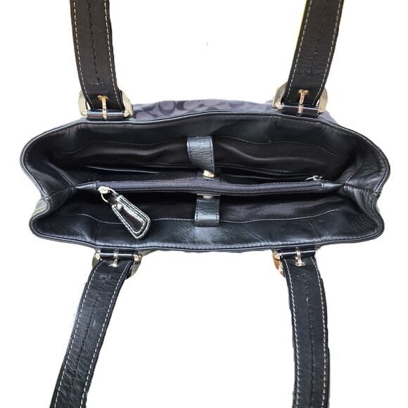 Coach Soho Signature Logo Tote Shopper Shoulder Bag Vintage - Picture 7 of 12